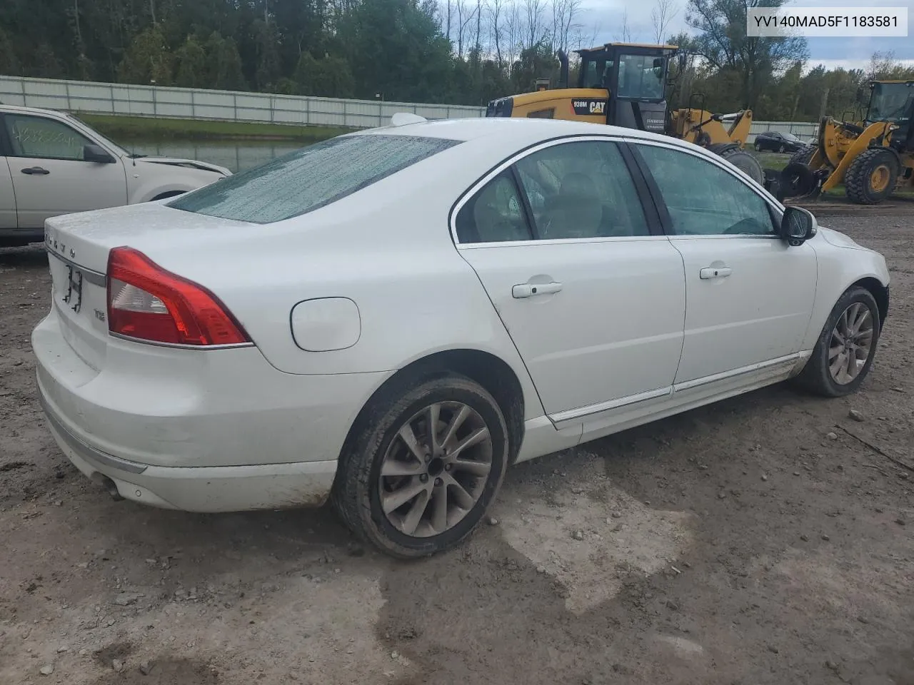 YV140MAD5F1183581 2015 Volvo S80 Platinum