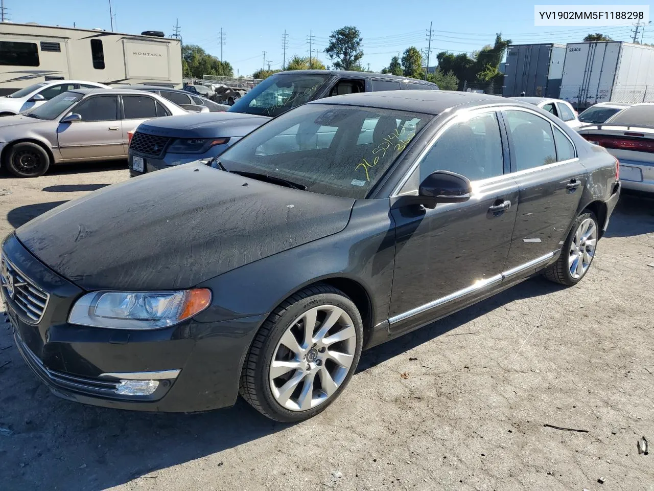 2015 Volvo S80 Platinum VIN: YV1902MM5F1188298 Lot: 76501464