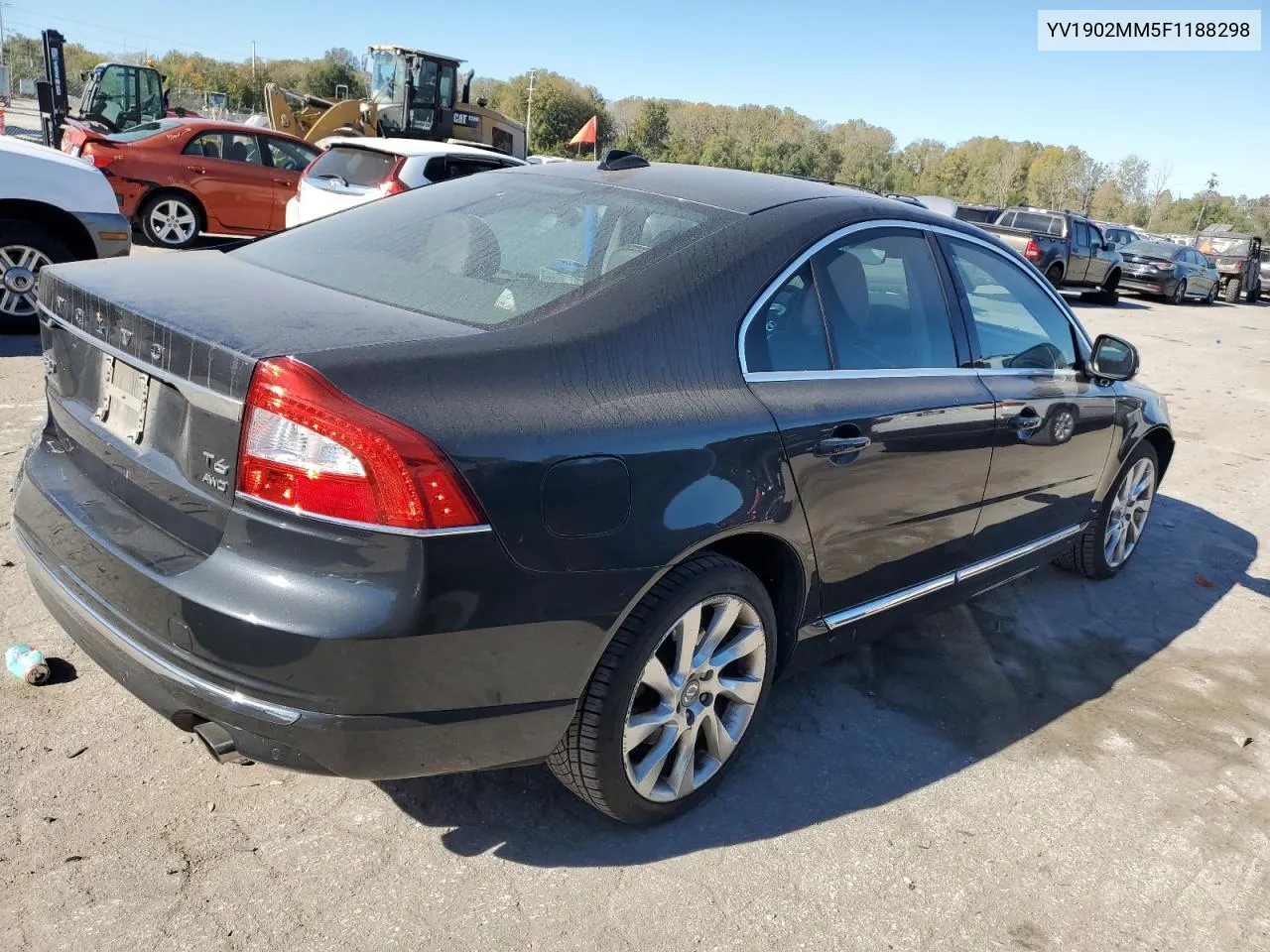 2015 Volvo S80 Platinum VIN: YV1902MM5F1188298 Lot: 76501464