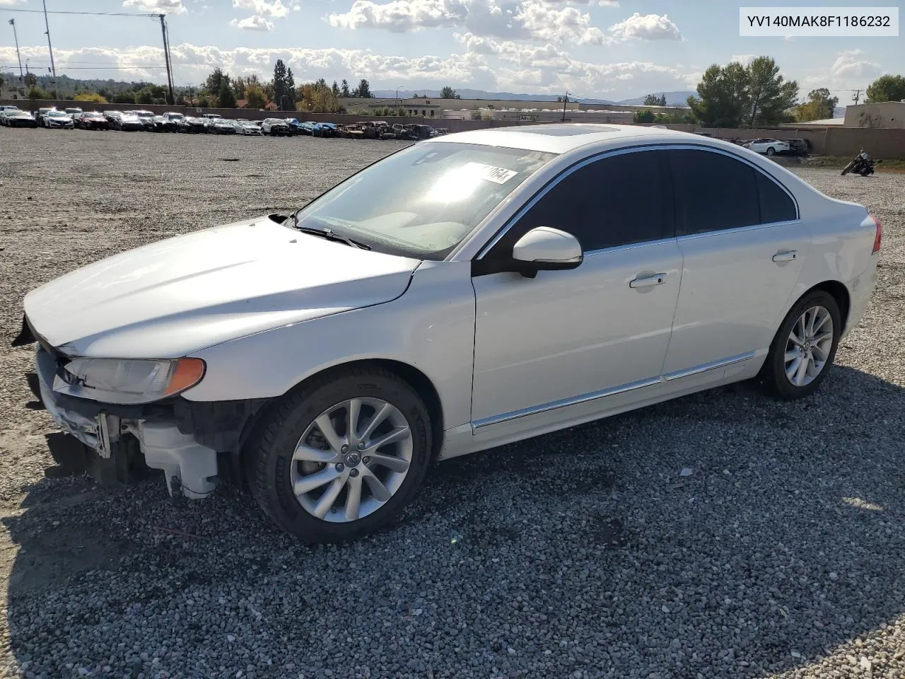 2015 Volvo S80 Premier VIN: YV140MAK8F1186232 Lot: 78384064