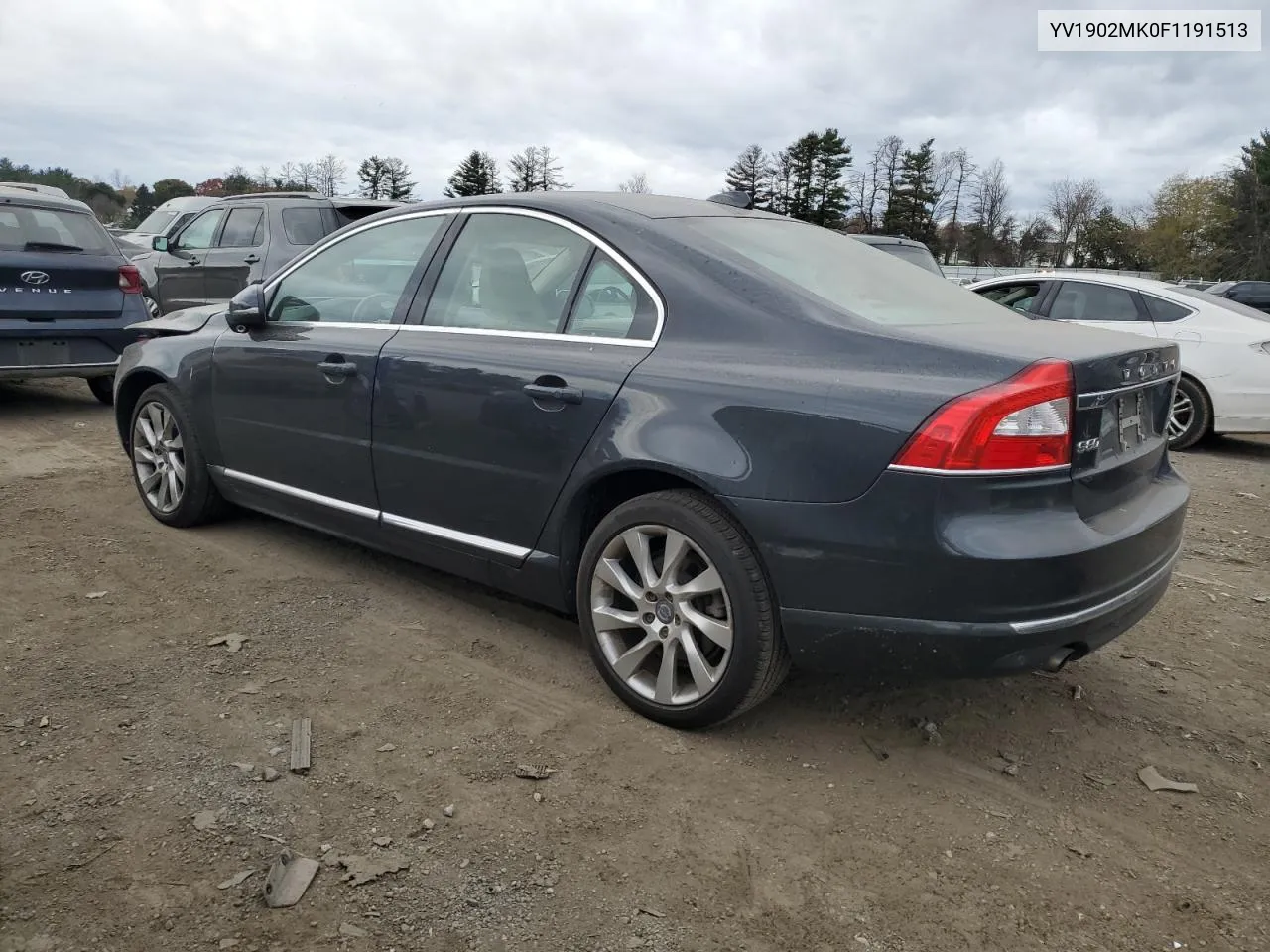 2015 Volvo S80 Premier VIN: YV1902MK0F1191513 Lot: 78431024