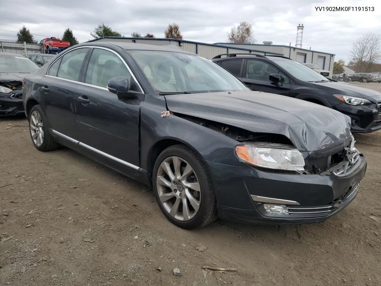 2015 Volvo S80 Premier VIN: YV1902MK0F1191513 Lot: 78431024