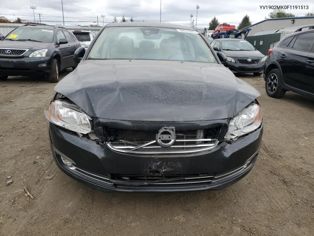 2015 Volvo S80 Premier VIN: YV1902MK0F1191513 Lot: 78431024