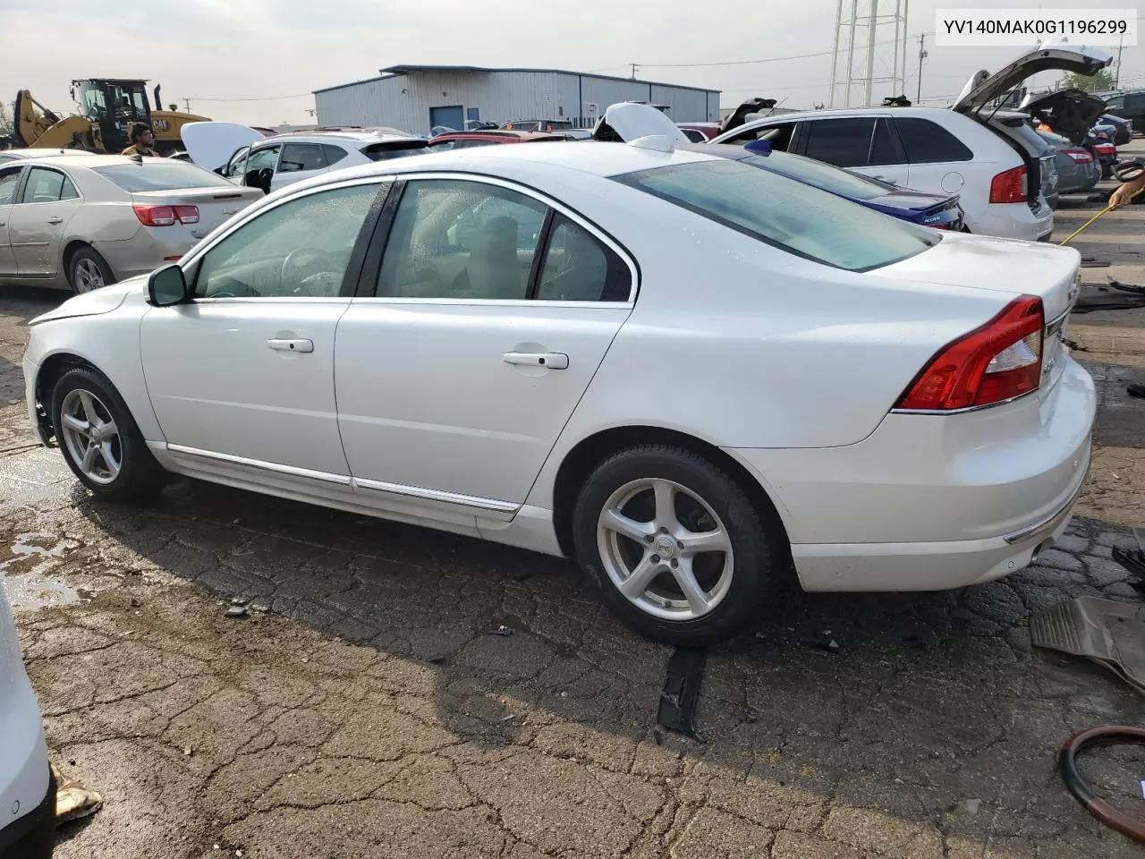 YV140MAK0G1196299 2016 Volvo S80 Premier