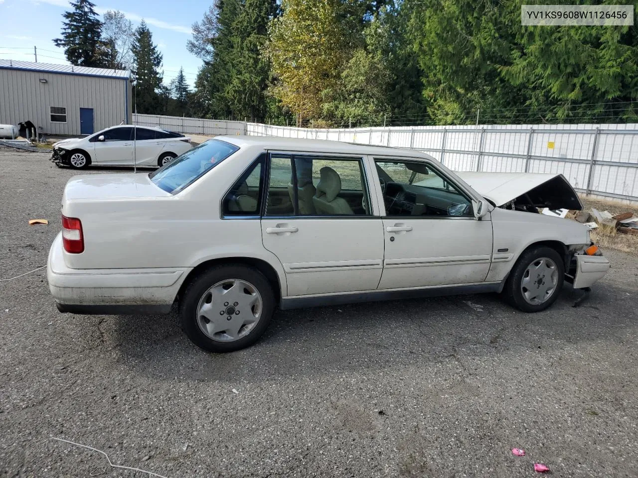 1998 Volvo S90 VIN: YV1KS9608W1126456 Lot: 71977194