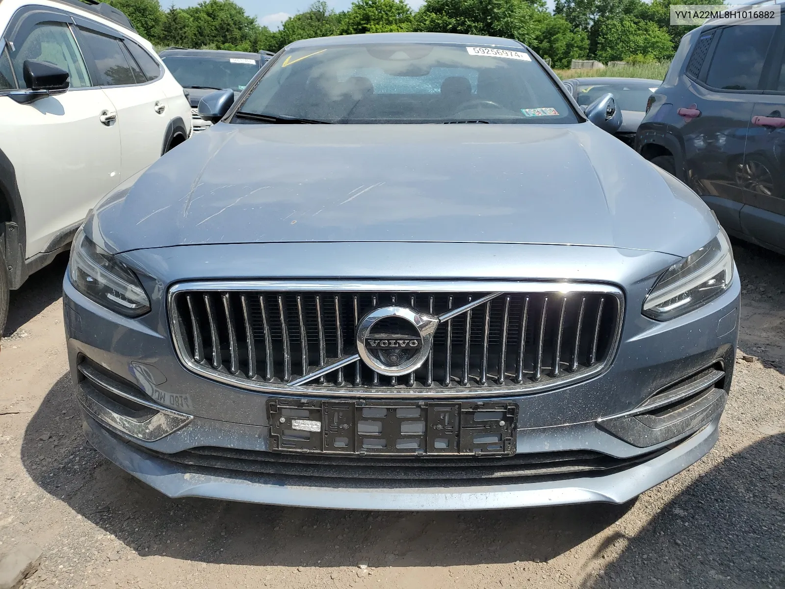 2017 Volvo S90 T6 Inscription VIN: YV1A22ML8H1016882 Lot: 59256974