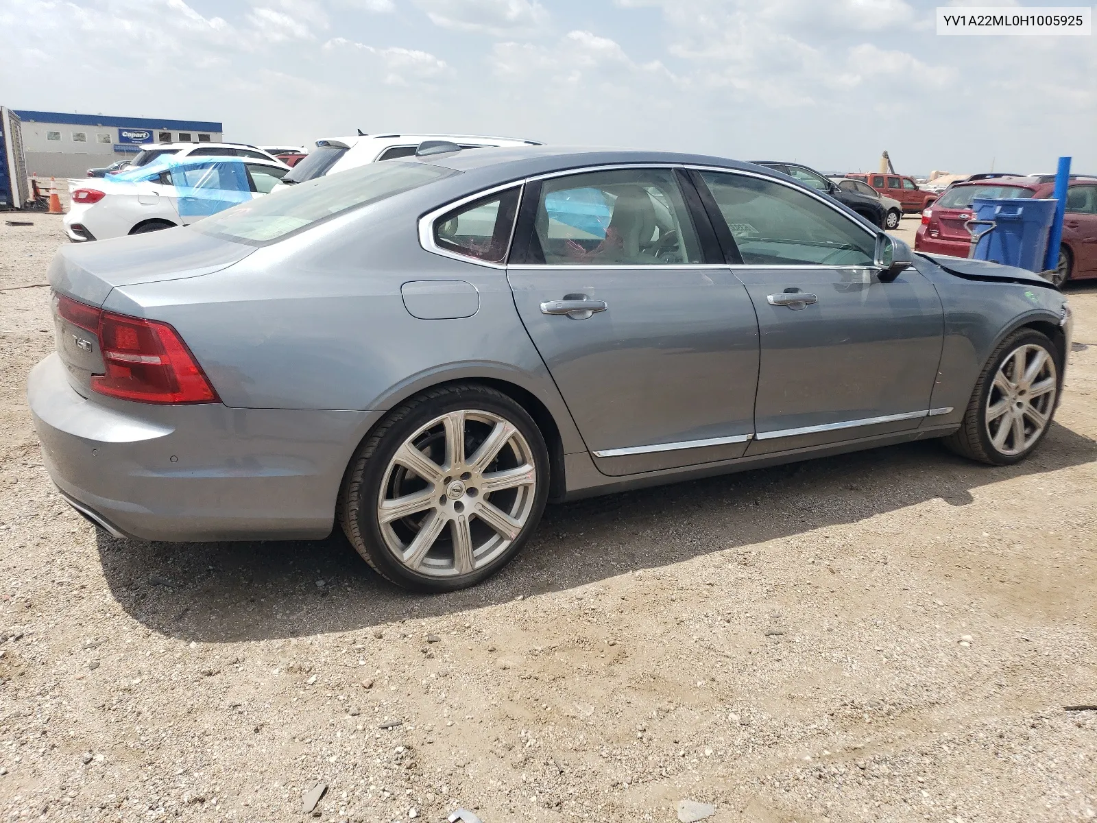 YV1A22ML0H1005925 2017 Volvo S90 T6 Inscription