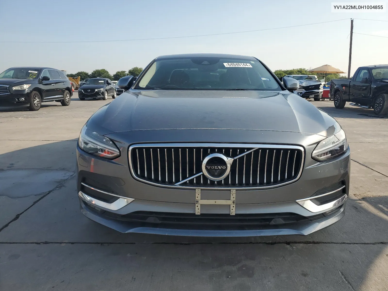 2017 Volvo S90 T6 Inscription VIN: YV1A22ML0H1004855 Lot: 64040144