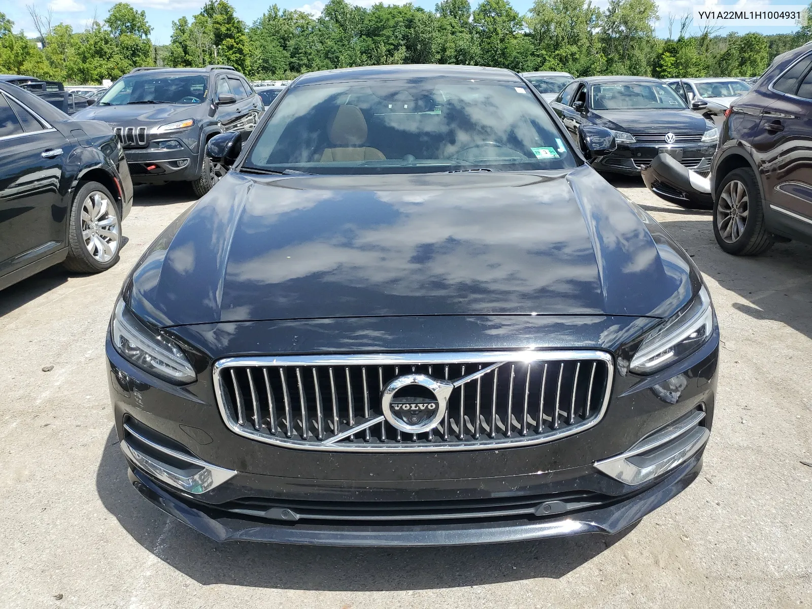 2017 Volvo S90 T6 Inscription VIN: YV1A22ML1H1004931 Lot: 65995284