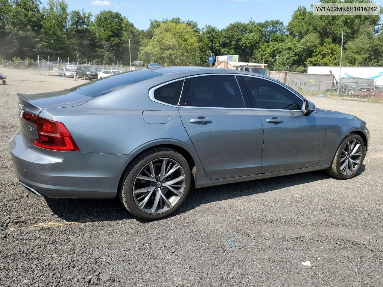 2017 Volvo S90 T6 Momentum VIN: YV1A22MK6H1016242 Lot: 69588194