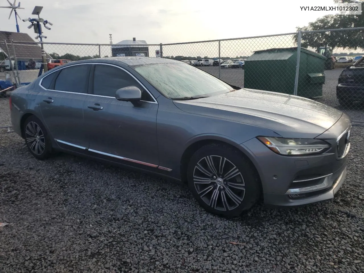 YV1A22MLXH1012302 2017 Volvo S90 T6 Inscription