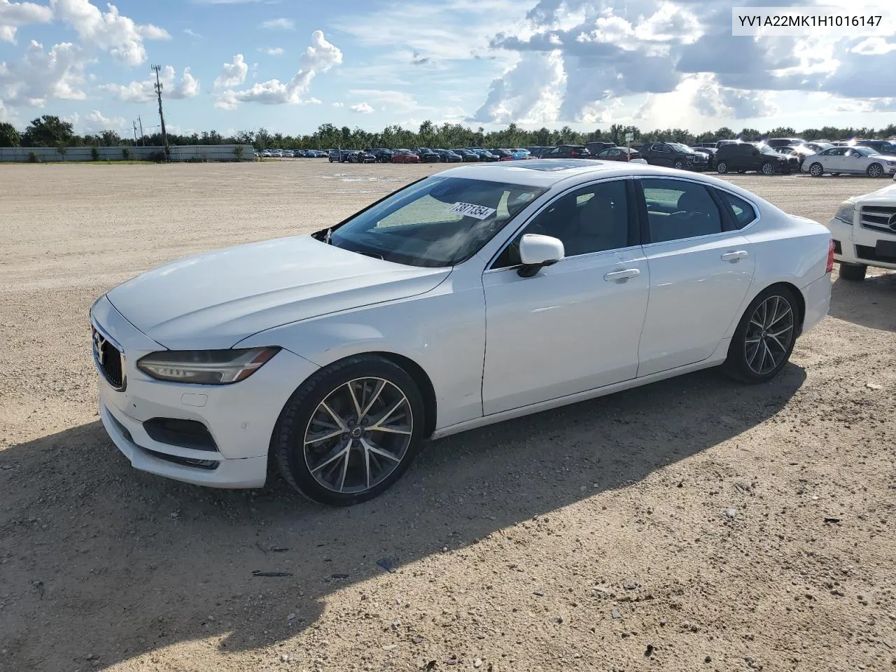 2017 Volvo S90 T6 Momentum VIN: YV1A22MK1H1016147 Lot: 73871354