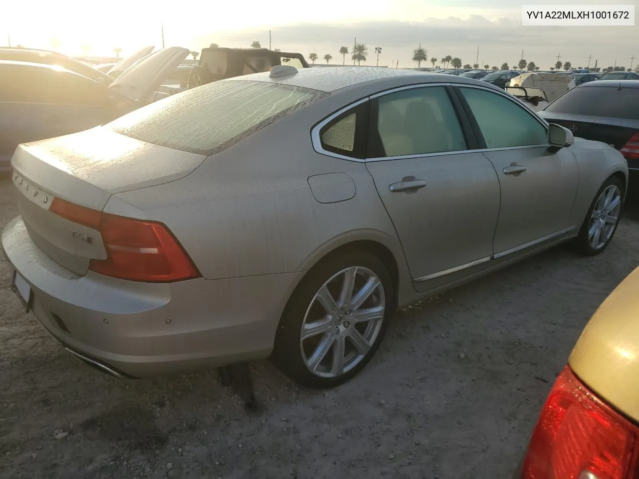 YV1A22MLXH1001672 2017 Volvo S90 T6 Inscription