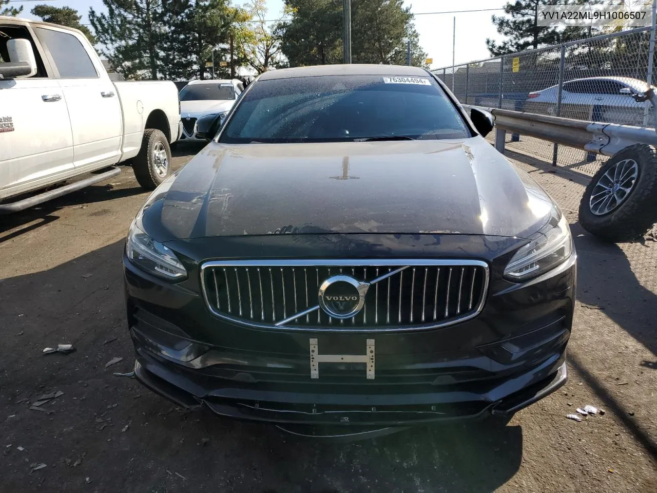 2017 Volvo S90 T6 Inscription VIN: YV1A22ML9H1006507 Lot: 76304494