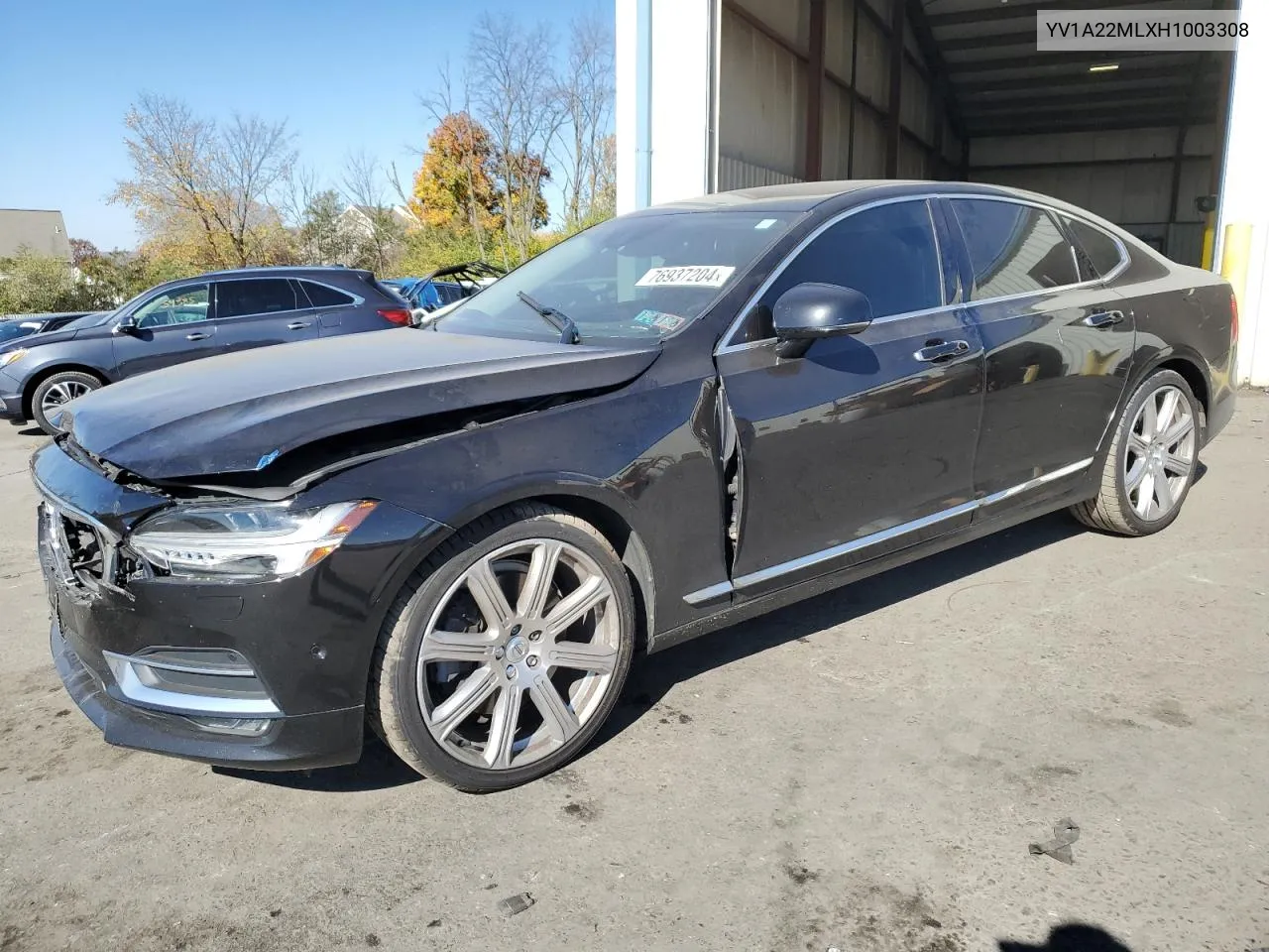 2017 Volvo S90 T6 Inscription VIN: YV1A22MLXH1003308 Lot: 76937204