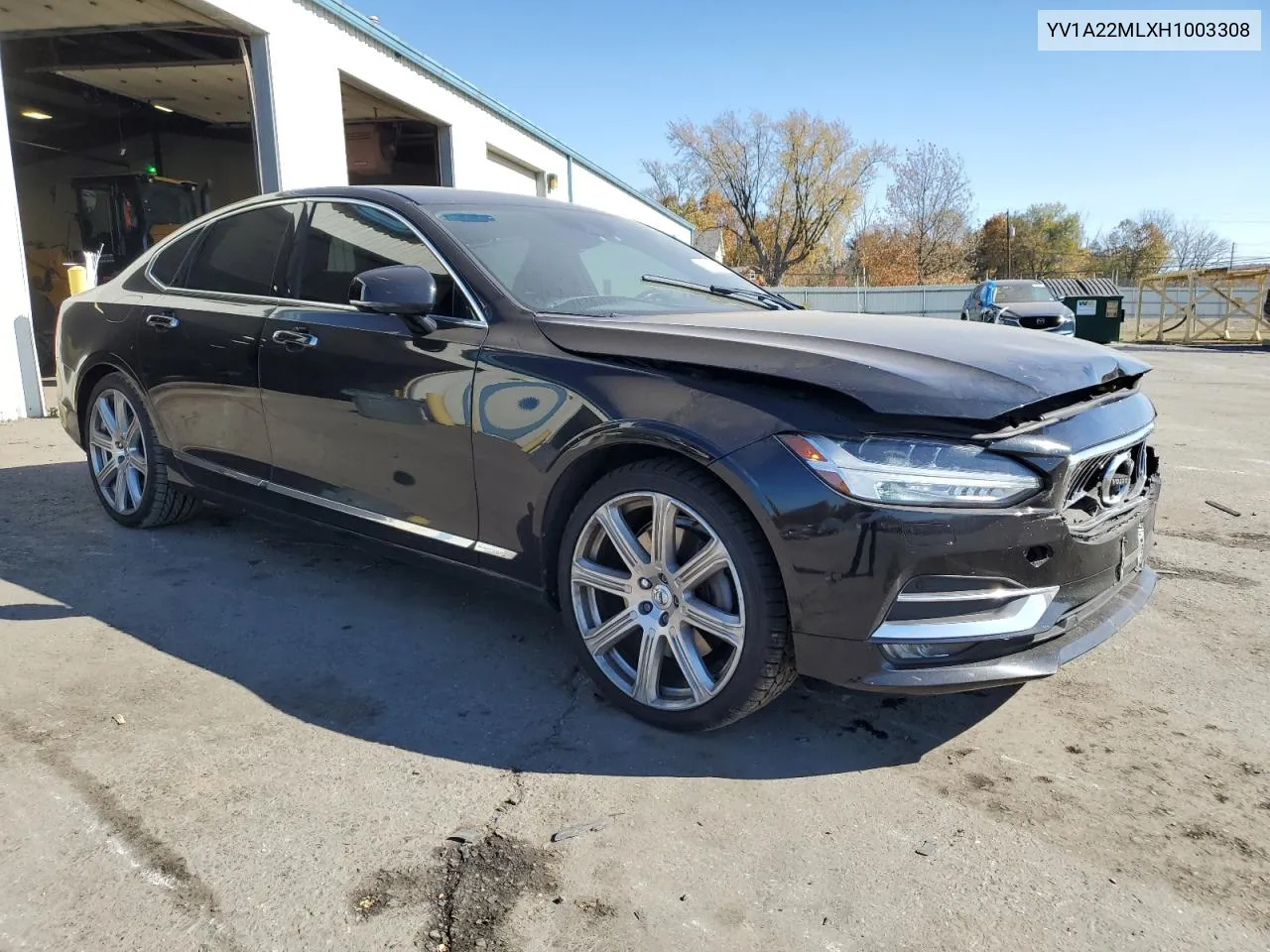 2017 Volvo S90 T6 Inscription VIN: YV1A22MLXH1003308 Lot: 76937204