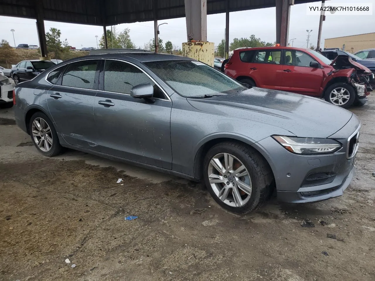 2017 Volvo S90 T6 Momentum VIN: YV1A22MK7H1016668 Lot: 80563854