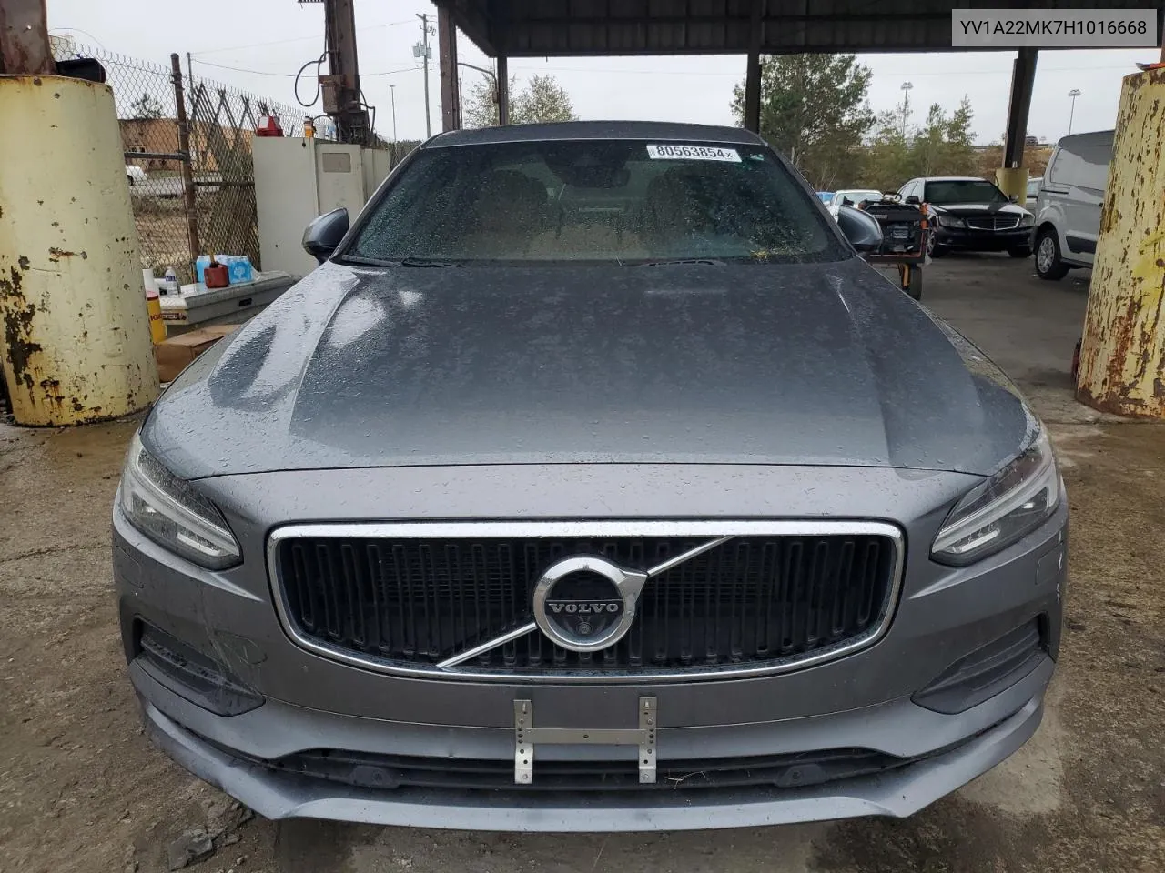 2017 Volvo S90 T6 Momentum VIN: YV1A22MK7H1016668 Lot: 80563854