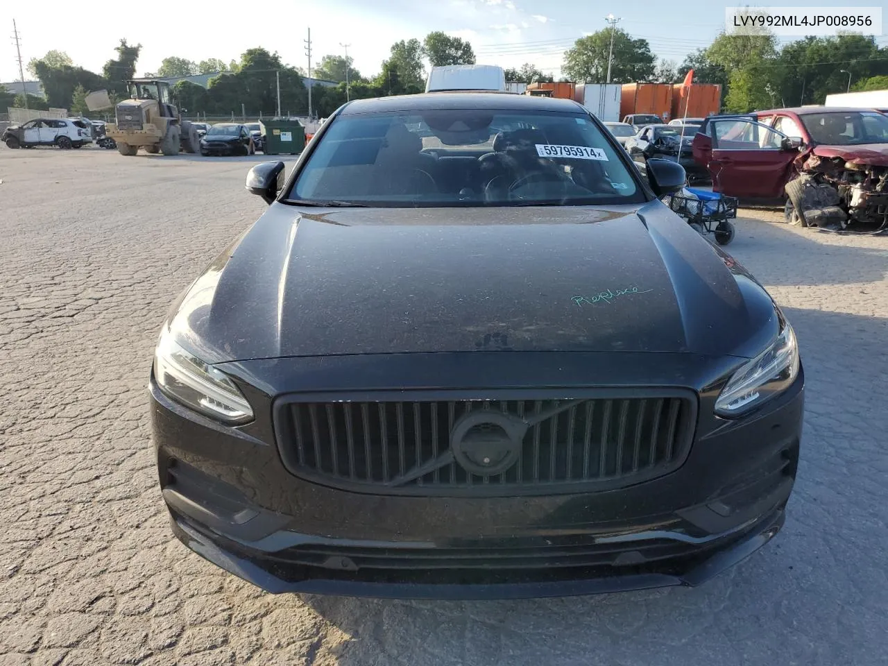 LVY992ML4JP008956 2018 Volvo S90 T6 Inscription