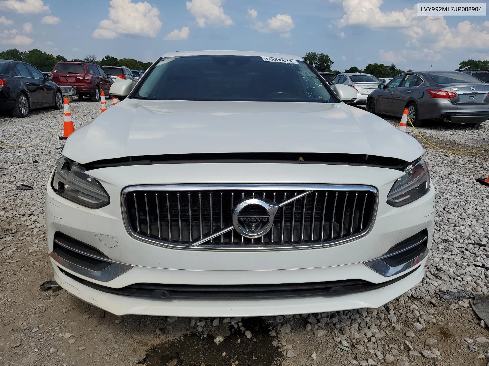 2018 Volvo S90 T6 Inscription VIN: LVY992ML7JP008904 Lot: 63006874