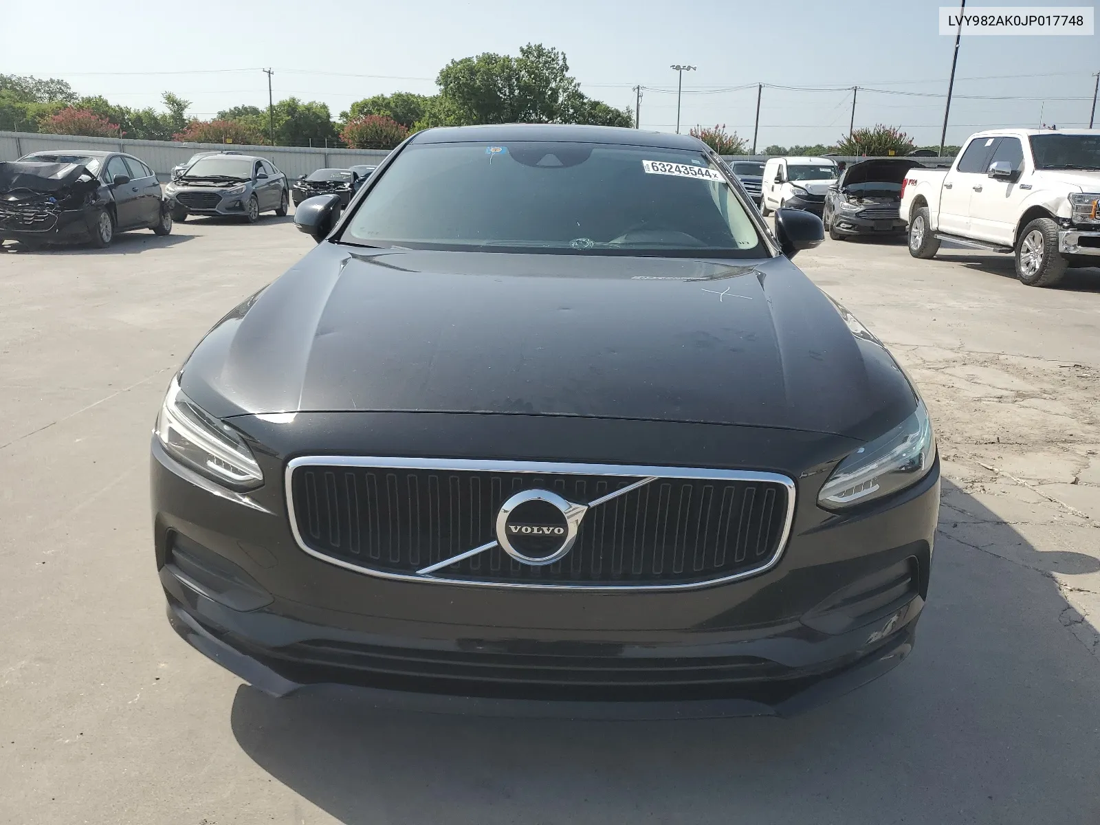 2018 Volvo S90 T5 Momentum VIN: LVY982AK0JP017748 Lot: 63243544