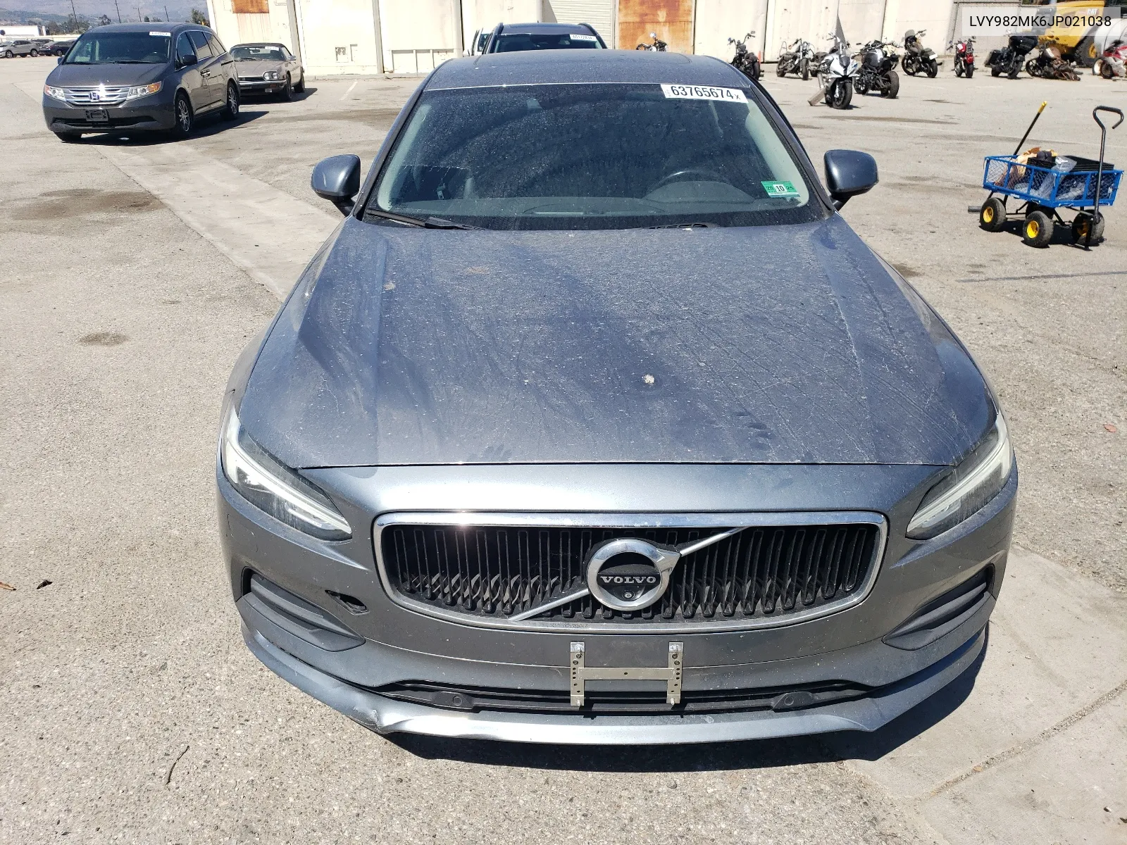 2018 Volvo S90 T5 Momentum VIN: LVY982MK6JP021038 Lot: 63765674