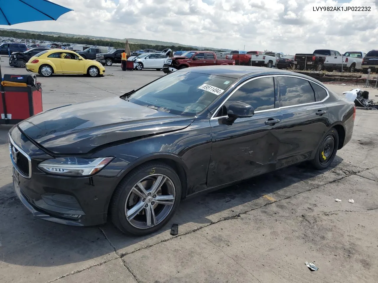 2018 Volvo S90 T5 Momentum VIN: LVY982AK1JP022232 Lot: 69511494