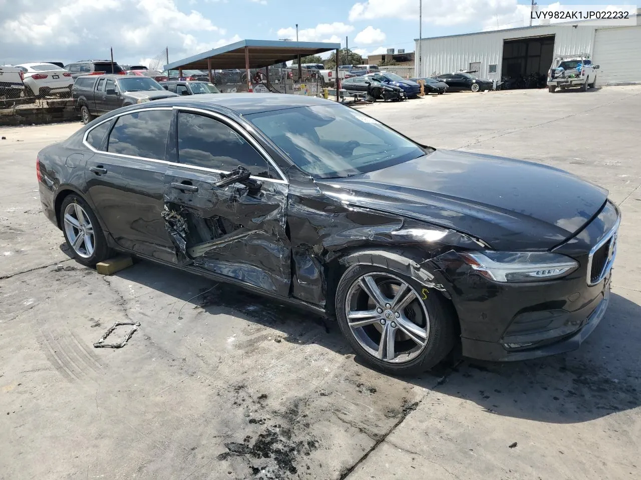 2018 Volvo S90 T5 Momentum VIN: LVY982AK1JP022232 Lot: 69511494