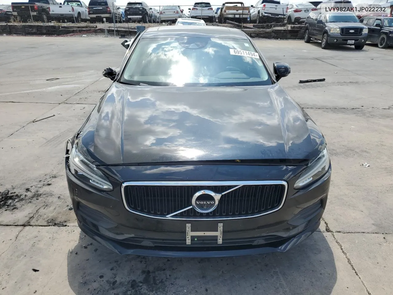 2018 Volvo S90 T5 Momentum VIN: LVY982AK1JP022232 Lot: 69511494