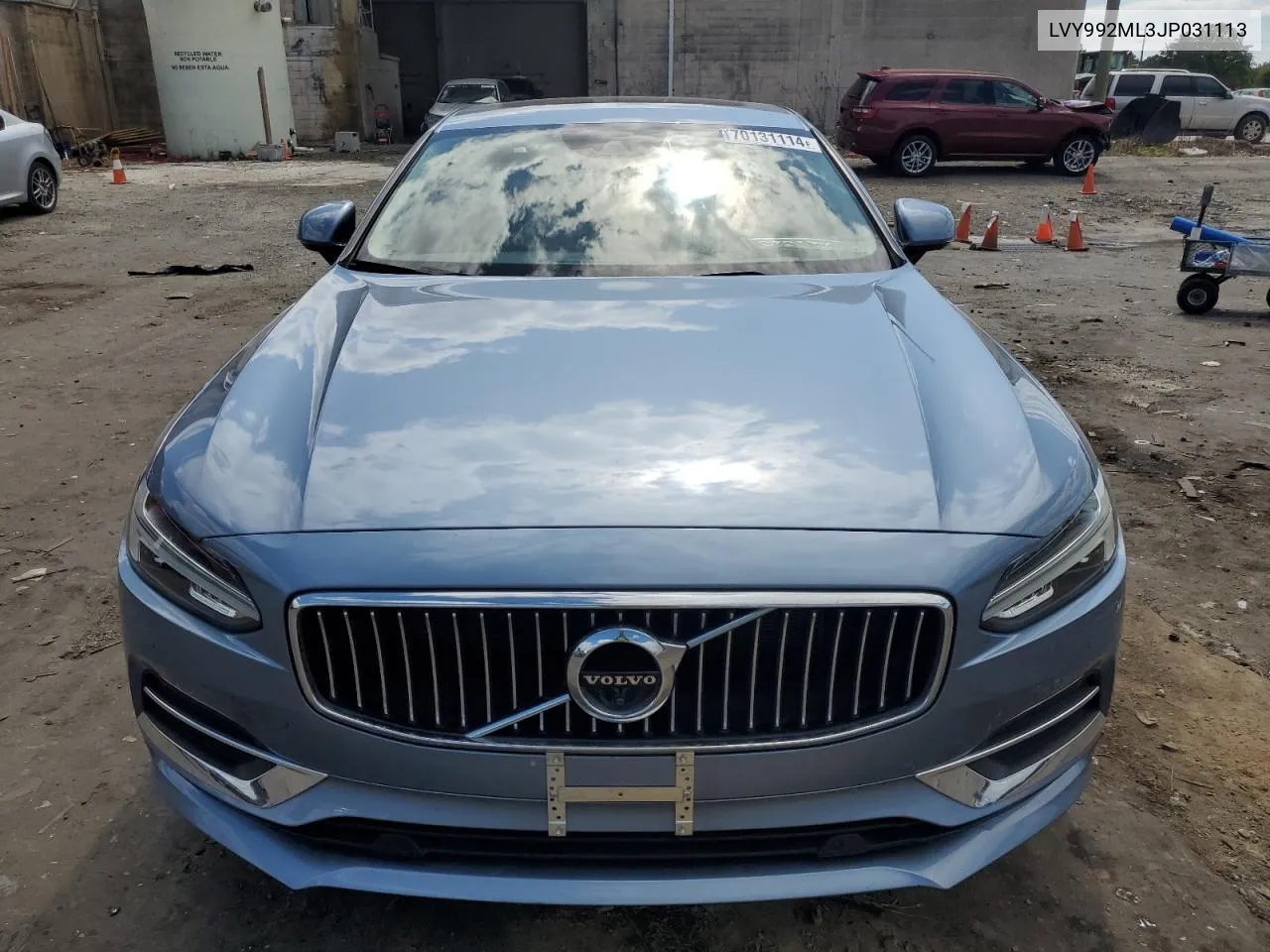 2018 Volvo S90 T6 Inscription VIN: LVY992ML3JP031113 Lot: 70131114