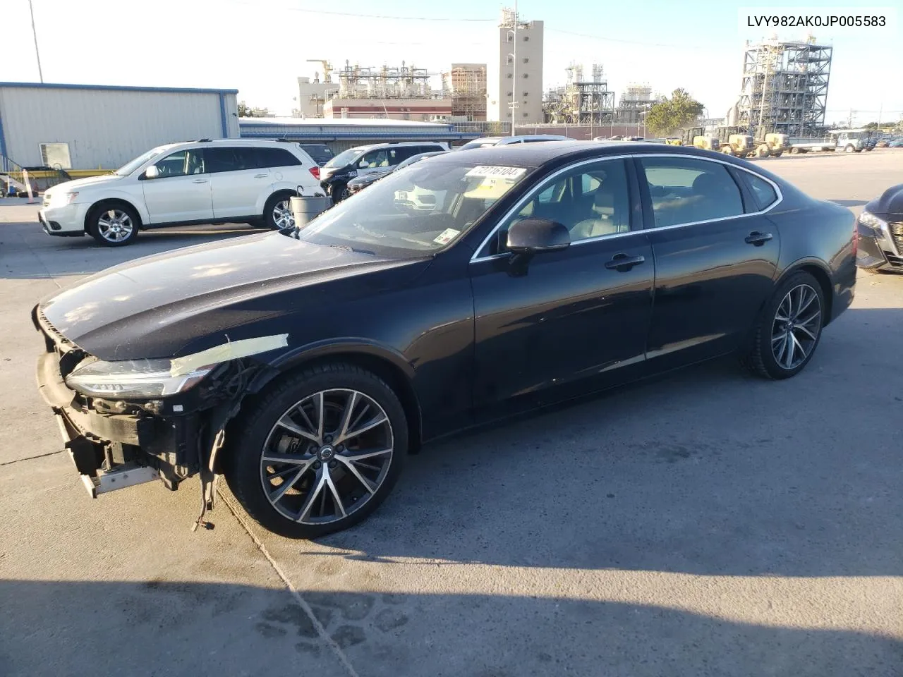 2018 Volvo S90 T5 Momentum VIN: LVY982AK0JP005583 Lot: 72716104