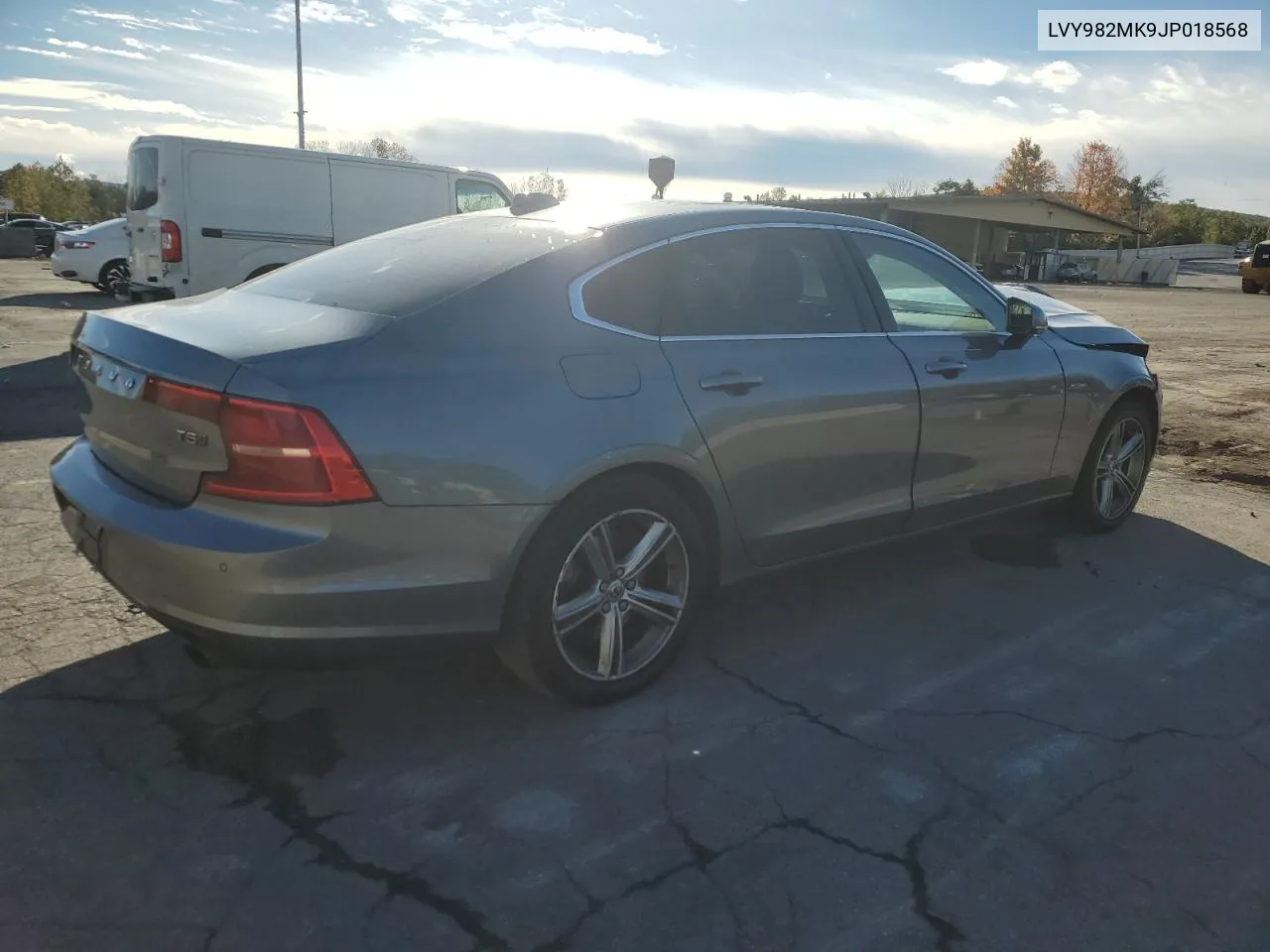 2018 Volvo S90 T5 Momentum VIN: LVY982MK9JP018568 Lot: 76004424