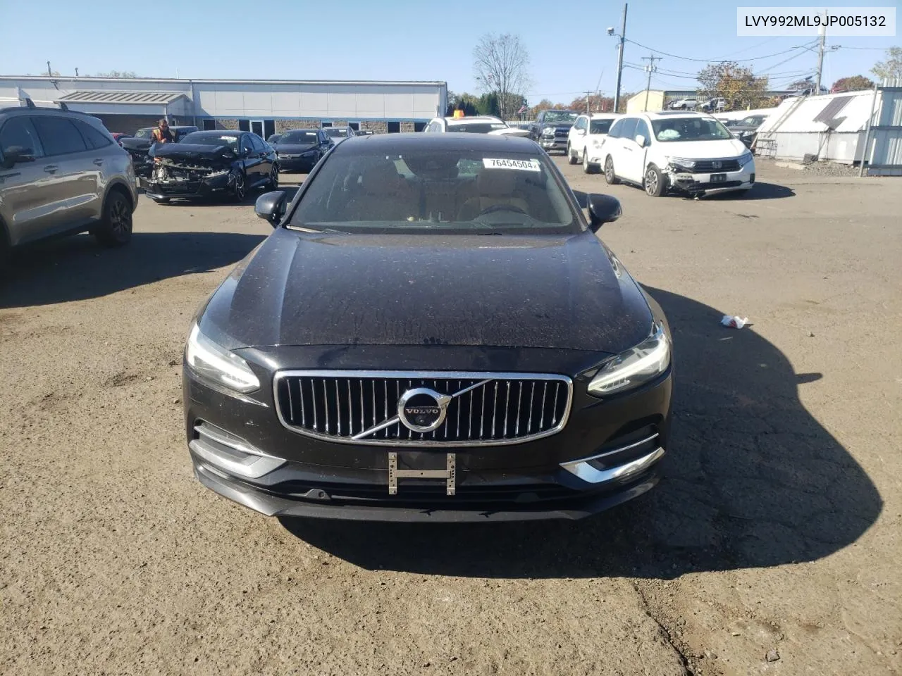 2018 Volvo S90 T6 Inscription VIN: LVY992ML9JP005132 Lot: 76454504