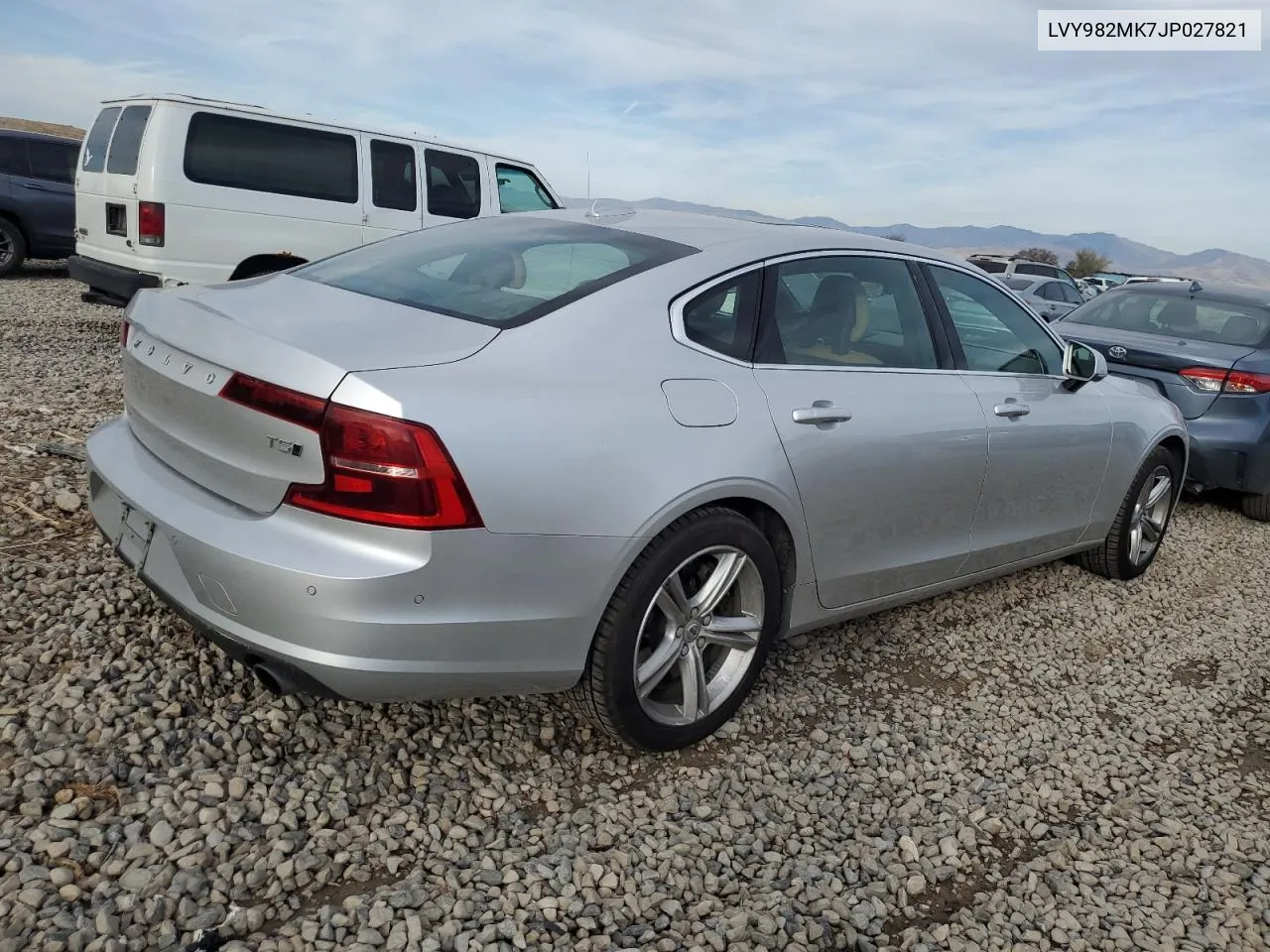 2018 Volvo S90 T5 Momentum VIN: LVY982MK7JP027821 Lot: 77008474