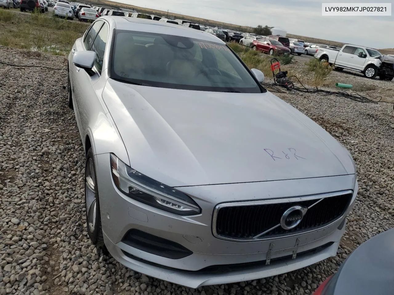 2018 Volvo S90 T5 Momentum VIN: LVY982MK7JP027821 Lot: 77008474