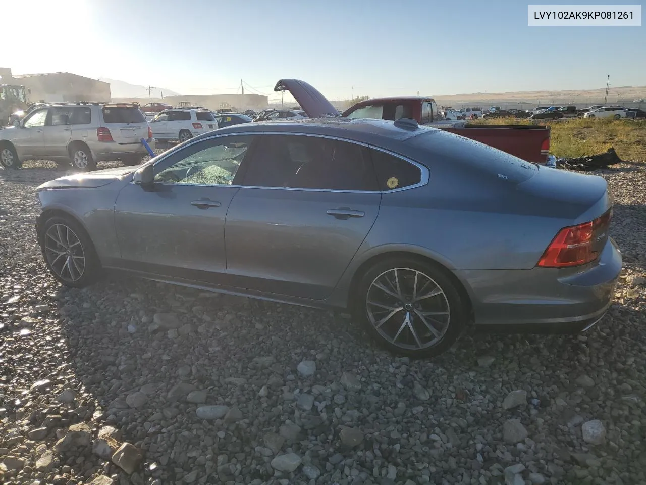 LVY102AK9KP081261 2019 Volvo S90 T5 Momentum