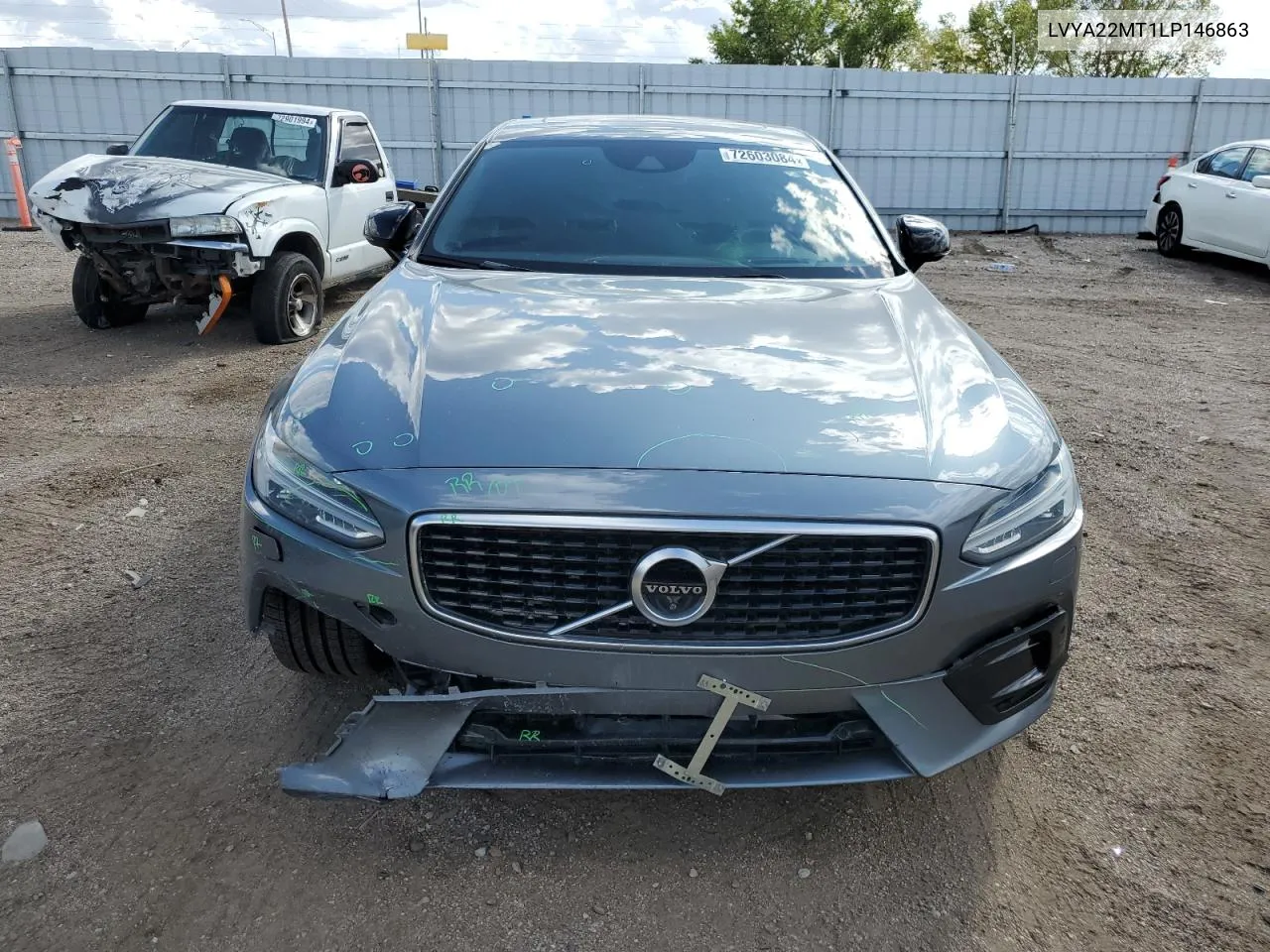 2020 Volvo S90 T6 Ocean Race VIN: LVYA22MT1LP146863 Lot: 72603084