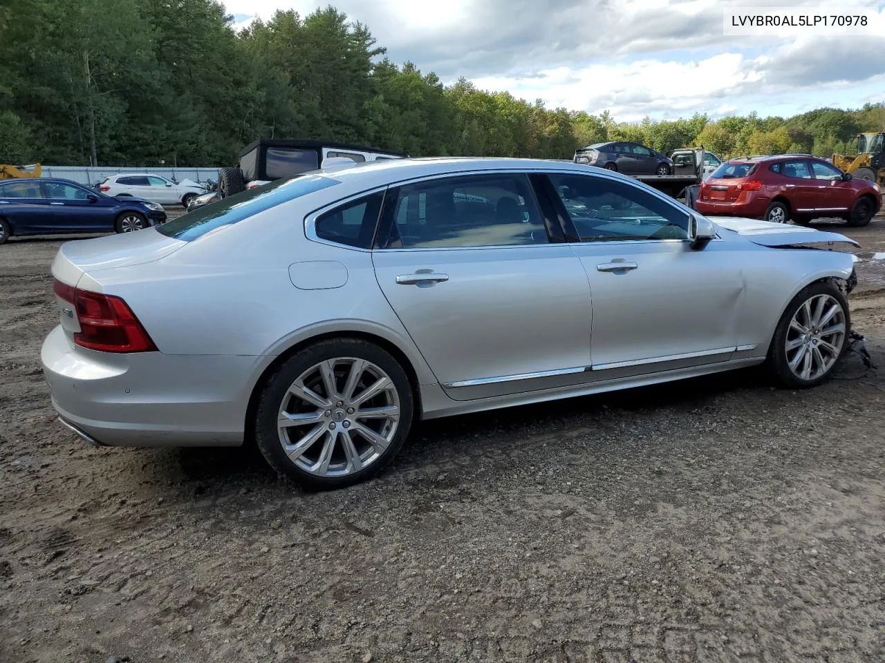 2020 Volvo S90 T8 Inscription VIN: LVYBR0AL5LP170978 Lot: 73405204