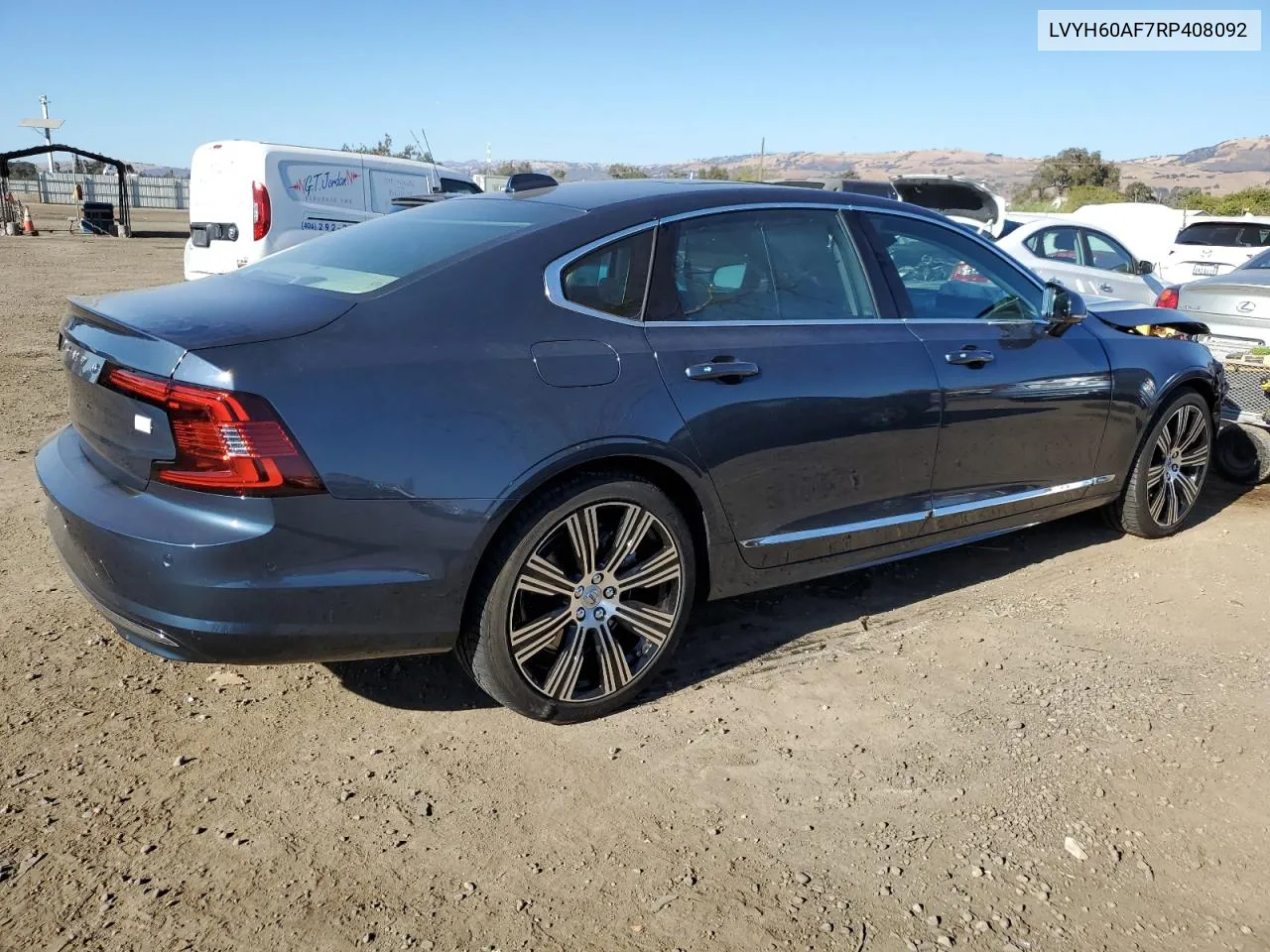 2024 Volvo S90 Ultimate VIN: LVYH60AF7RP408092 Lot: 75875604