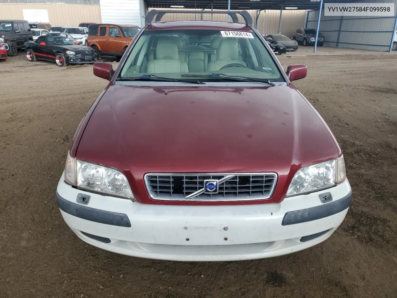 2004 Volvo V40 1.9T VIN: YV1VW27584F099598 Lot: 67156814