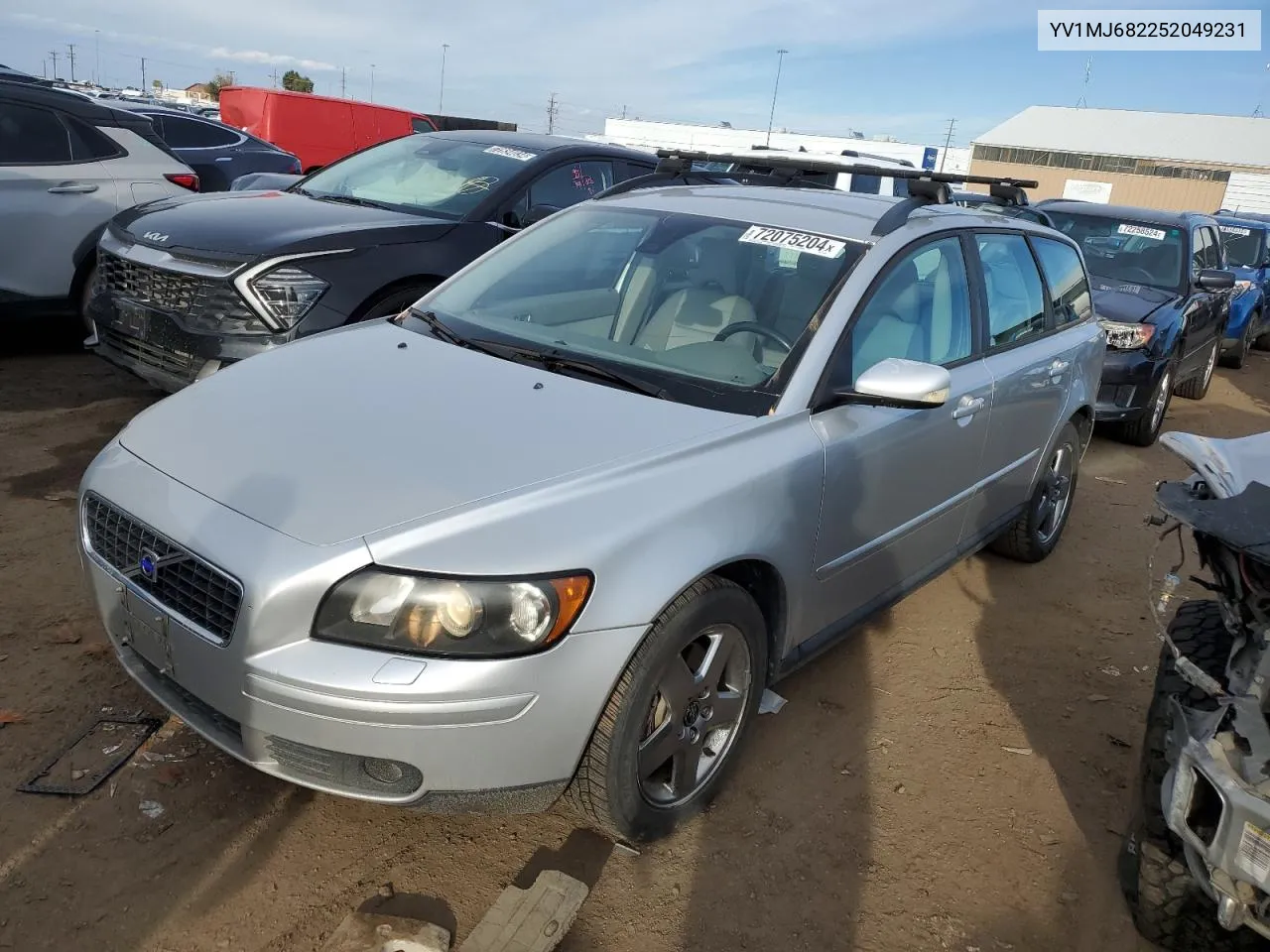 2005 Volvo V50 T5 VIN: YV1MJ682252049231 Lot: 72075204