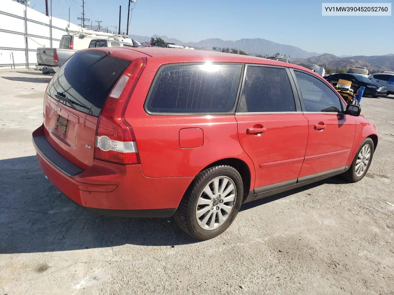 2005 Volvo V50 2.4I VIN: YV1MW390452052760 Lot: 77257134