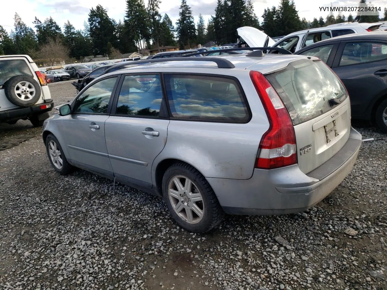 2007 Volvo V50 2.4I VIN: YV1MW382072284214 Lot: 40821234