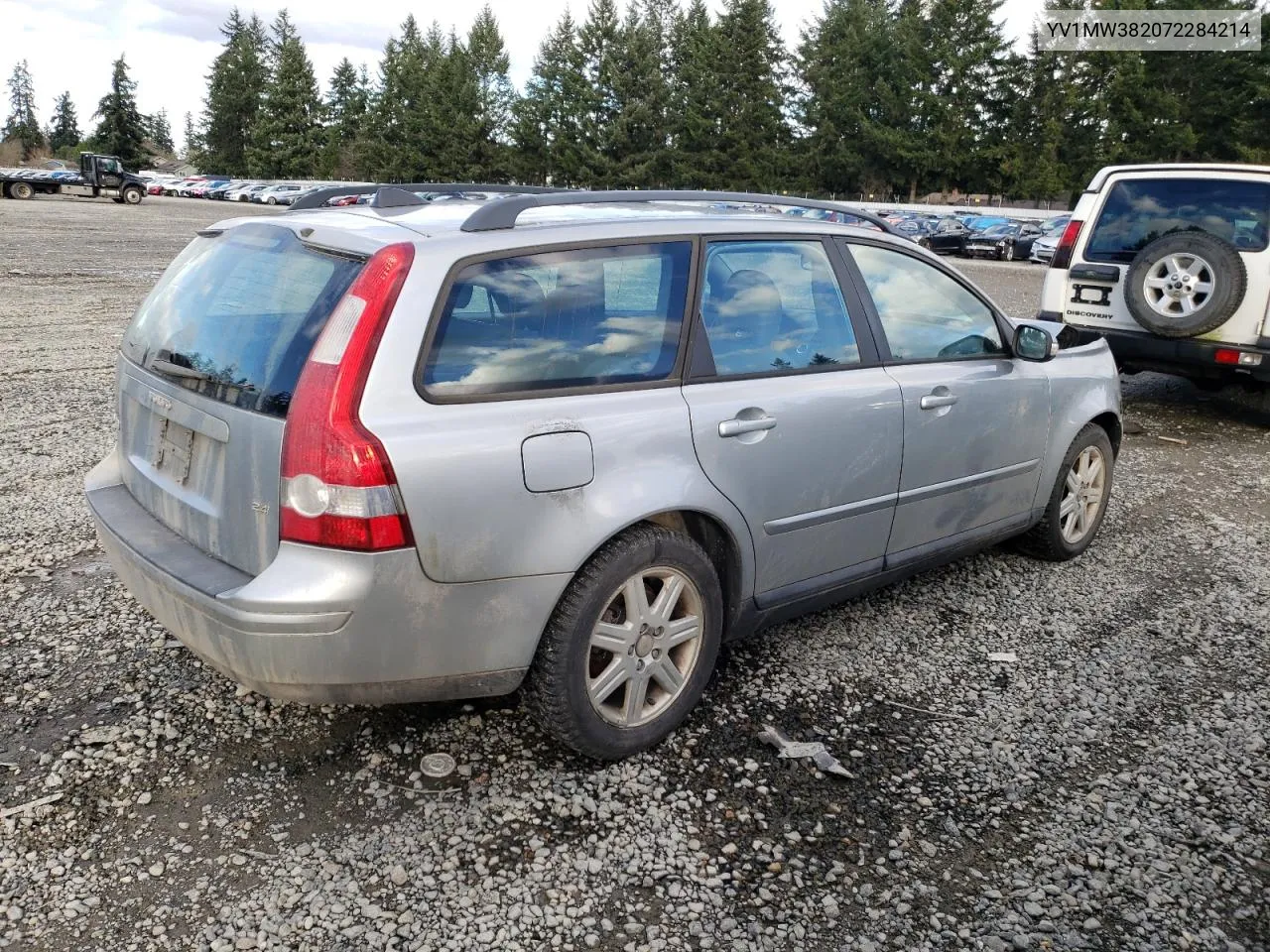 2007 Volvo V50 2.4I VIN: YV1MW382072284214 Lot: 40821234