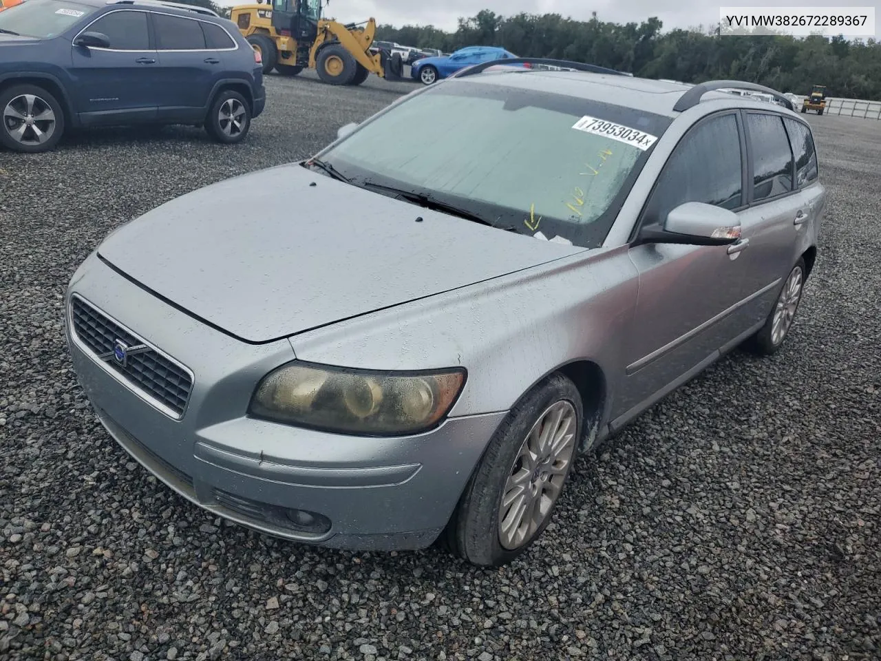 YV1MW382672289367 2007 Volvo V50 2.4I