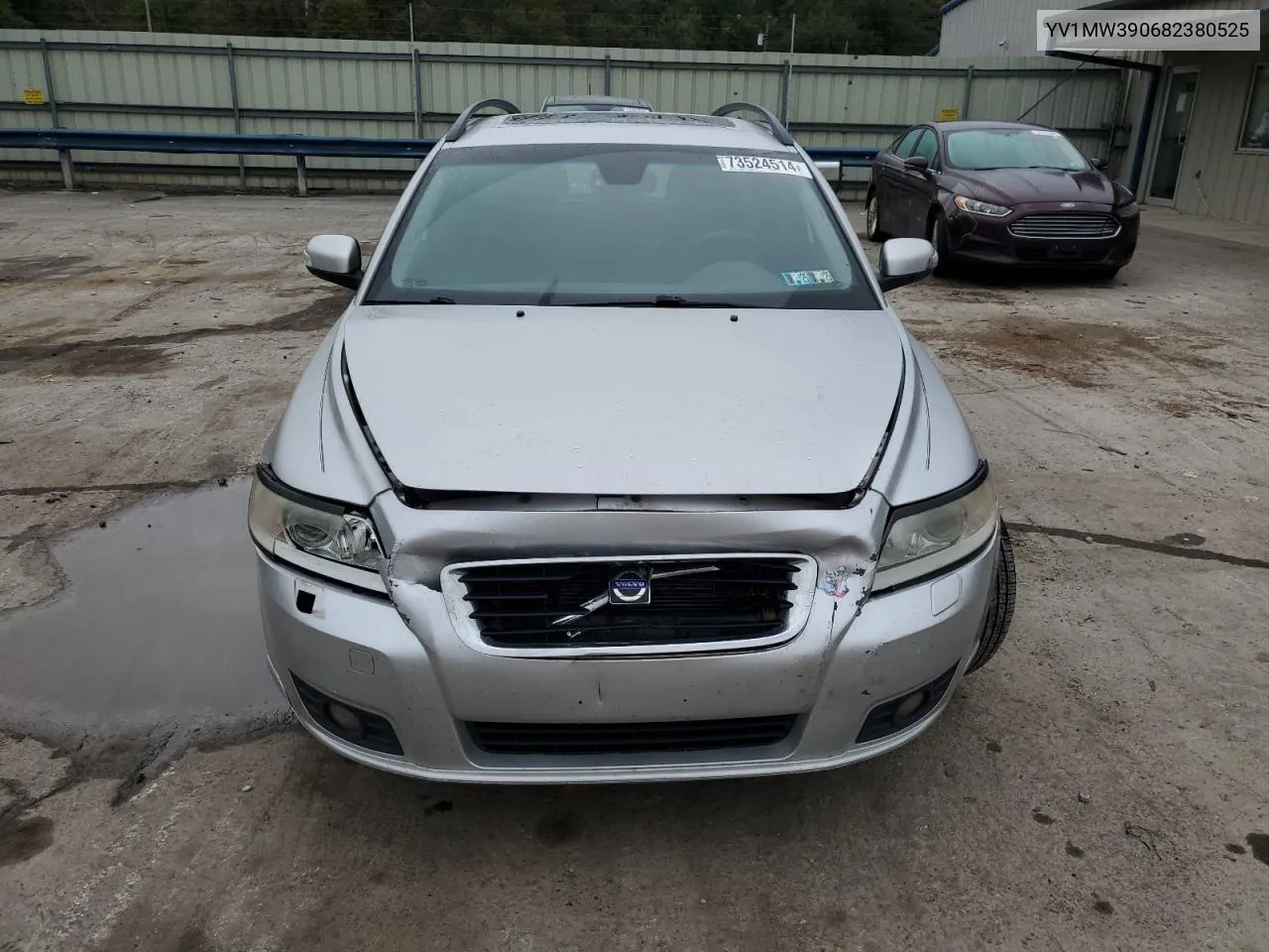 2008 Volvo V50 2.4I VIN: YV1MW390682380525 Lot: 73524514