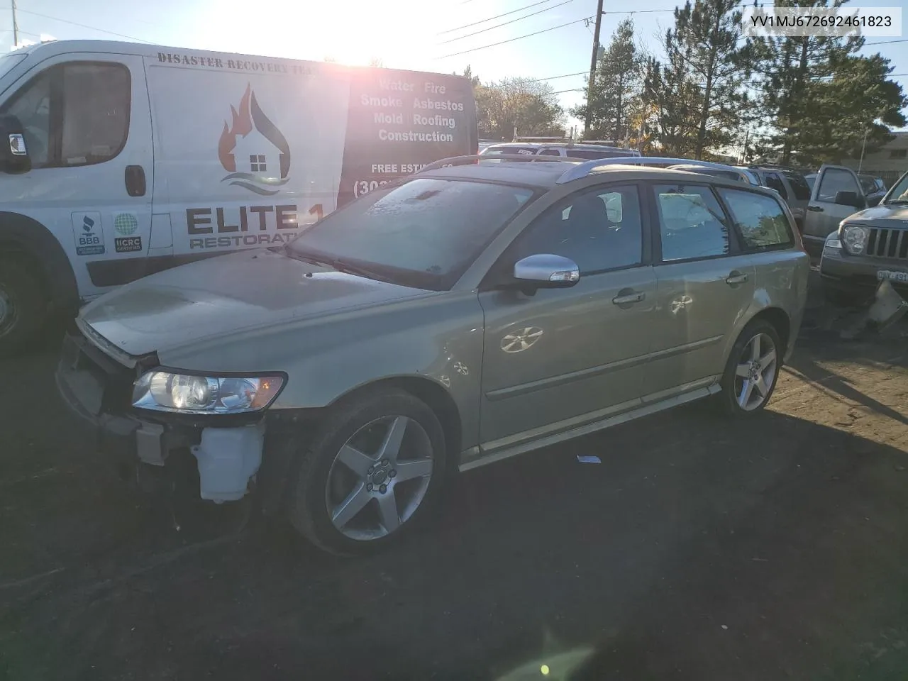 2009 Volvo V50 T5 VIN: YV1MJ672692461823 Lot: 78099044