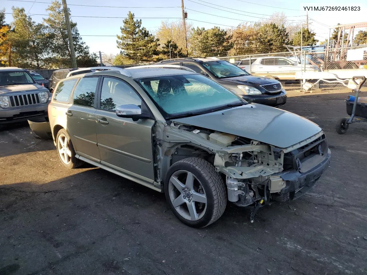 2009 Volvo V50 T5 VIN: YV1MJ672692461823 Lot: 78099044