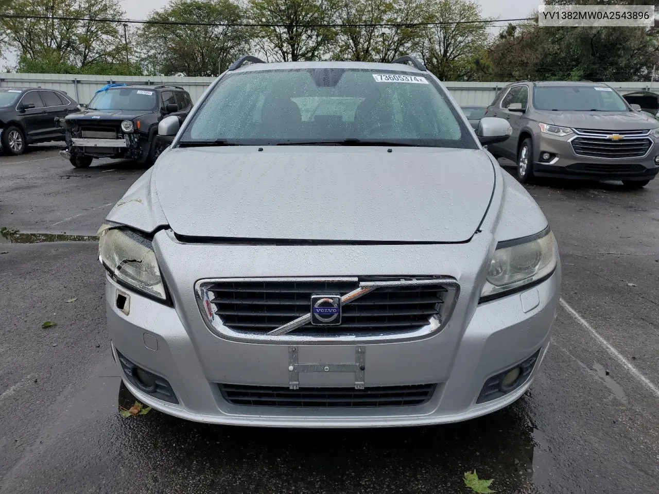 2010 Volvo V50 2.4I VIN: YV1382MW0A2543896 Lot: 73605374