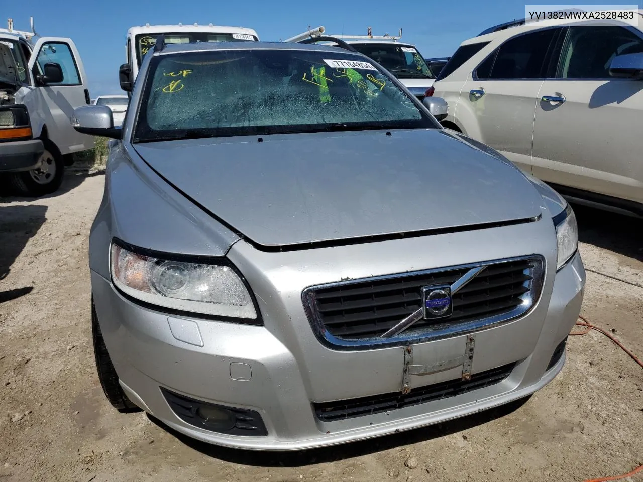 YV1382MWXA2528483 2010 Volvo V50 2.4I